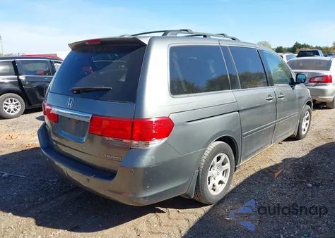 2008 Honda Odyssey Touring from USA, damaged, VIN 5FNRL38868B109604